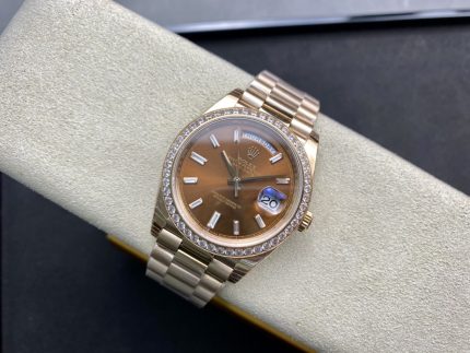 EW Factory Rolex Day-Date m228345rbr-0006 Calibre 3255 Case diameter: 40mm Replica