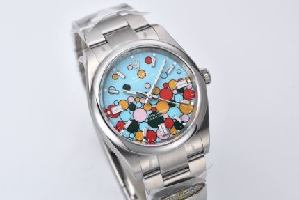 Clean Factory Rolex Oyster Perpetual m126000-0009 Calibre 3230 Case diameter: 36mm Replica