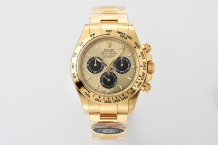 Clean Factory/C Factory 126508-0006 4131 Movement Two-tone Black Dial with Nail-Head Studs/Two-tone Black Dial with Diamond Studs (Mossanite)