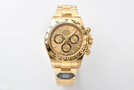 Clean Factory/C Factory 126508-0005 4131 Movement Two-tone Black Dial with Nail-Head Studs/Two-tone Black Dial with Diamond Studs (Mossanite)