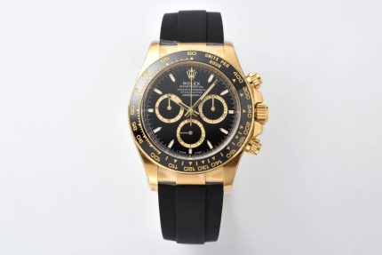 Clean Factory/C Factory m126518ln-0008 4131 Movement Two-tone Black Dial with Nail-Head Studs/Two-tone Black Dial with Diamond Studs (Mossanite)