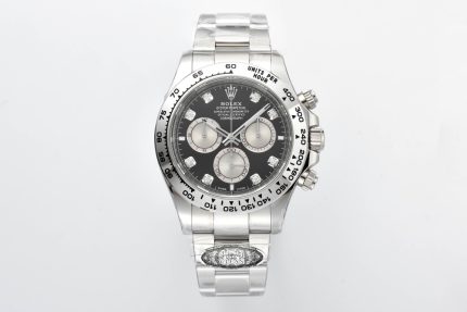 Clean Factory/C Factory M126509-0002    4131 Movement Two-tone Black Dial with Nail-Head Studs/Two-tone Black Dial with Diamond Studs (Mossanite)