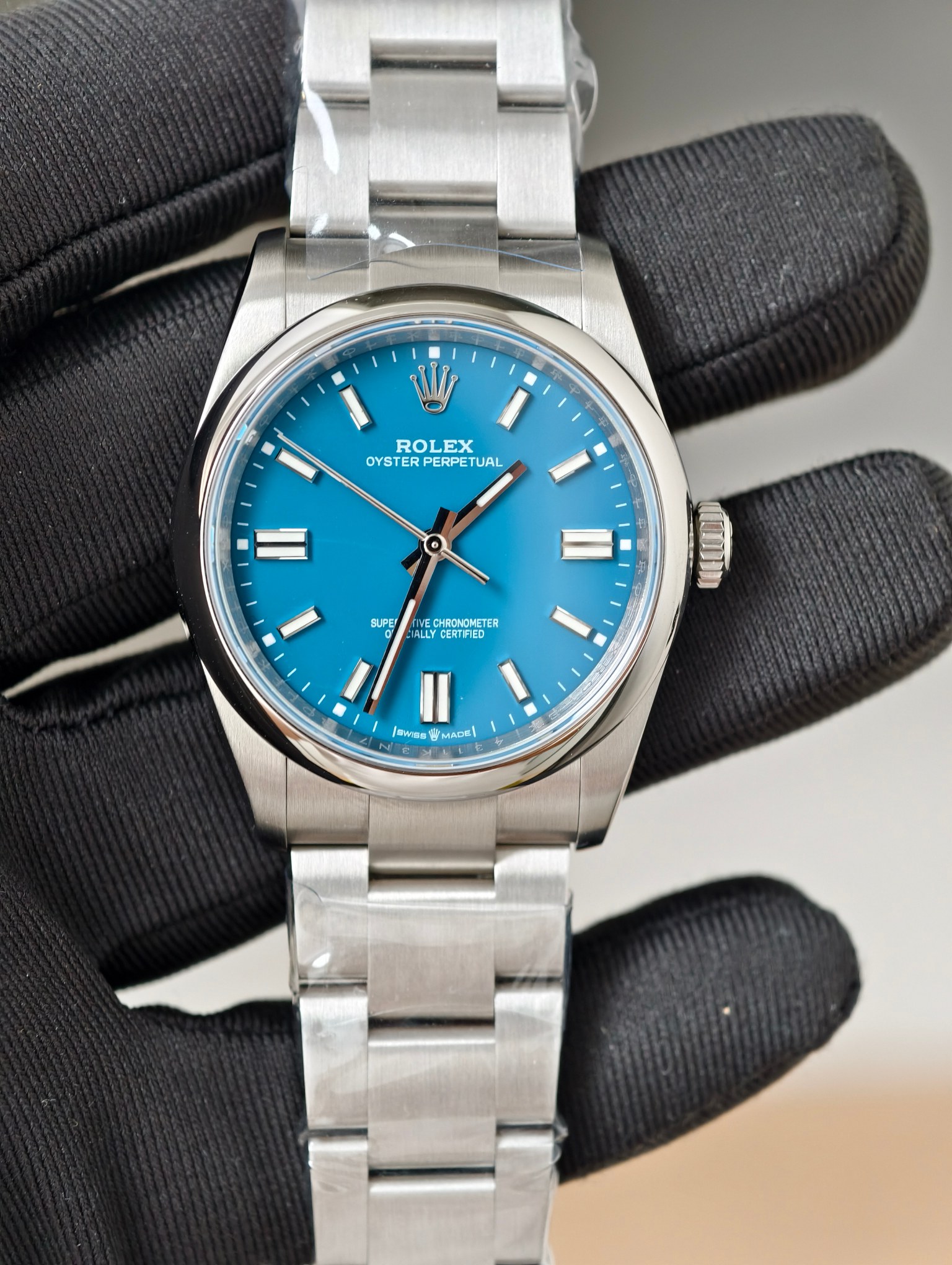 img_2809fc64_20250606_a1749178783505_8607.jpg KRF Factory Rolex Oyster Perpetual m126000-0015 Calibre 3230 Case diameter: 36mm Replica - 图片 1