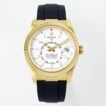 ZF Factory Rolex Sky-Dweller m336238-0003 Calibre 9002 Case diameter: 42mm Replica