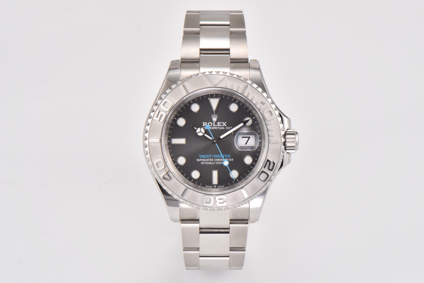 o_1ggm3n9q81pbklmj1fkv10091ubb46.jpg Clean Factory Rolex Yacht-Master m126622-0001 Calibre 3235 Case diameter: 40mm Replica - 图片 1