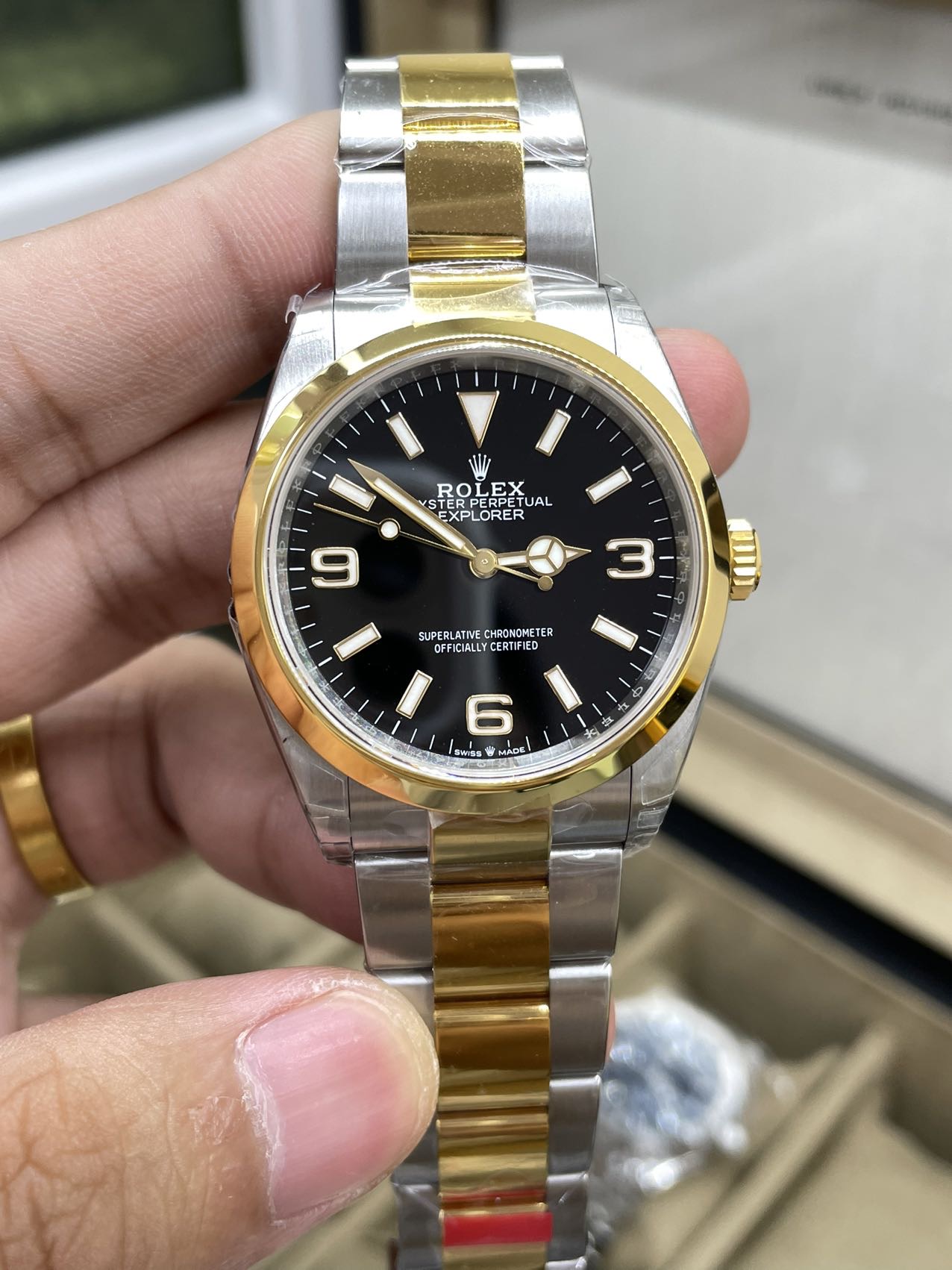wsxcWeb_2809fc64_m1720849999810_8497 VS Factory Rolex Explorer m124273 Calibre 3230 Case diameter: 36mm Replica - 图片 1