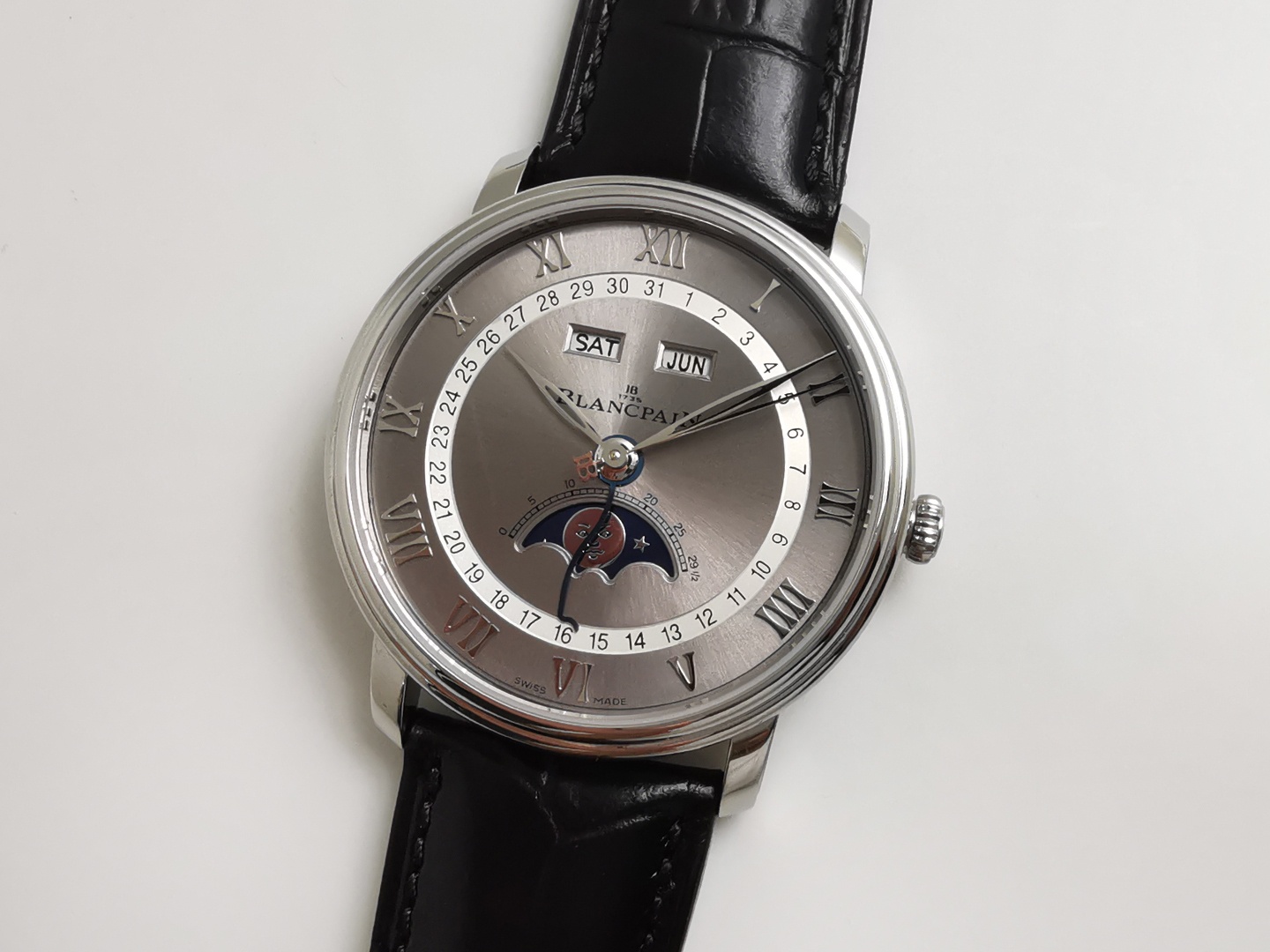 20190902_a1567402864205_6176.jpg OM Factory Blancpain 6654-1113-55B Calibre 6654 Case diameter: 40mm Replica - 图片 1