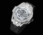 Sang Bleu Factory Hublot 418.NX.2001.RX.1604.MXM20 Calibre 7750 Case diameter: 45mm Replica - 图片 3