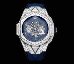 Sang Bleu Factory Hublot 418.NX.5107.RX.1604.MXM20 Calibre 7750 Case diameter: 45mm Replica