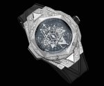 Sang Bleu Factory Hublot 418.NX.1107.RX.1604.MXM20 Calibre 7750 Case diameter: 45mm Replica - 图片 9