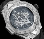 Sang Bleu Factory Hublot 418.NX.1107.RX.1604.MXM20 Calibre 7750 Case diameter: 45mm Replica - 图片 7