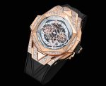 Sang Bleu Factory Hublot 418.OX.2001.RX.1604.MXM20 Calibre 7750 Case diameter: 45mm Replica - 图片 6