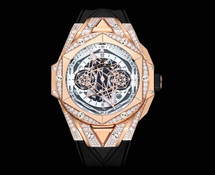 Sang Bleu Factory Hublot 418.OX.2001.RX.1604.MXM20 Calibre 7750 Case diameter: 45mm Replica
