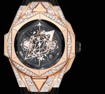 Sang Bleu Factory Hublot 418.OX.1108.RX.1604.MXM20 Calibre 7750 Case diameter: 45mm Replica - 图片 8