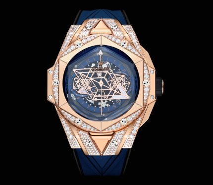 Sang Bleu Factory Hublot 418.OX.5108.RX.1604.MXM20 Calibre 7750 Case diameter: 45mm Replica