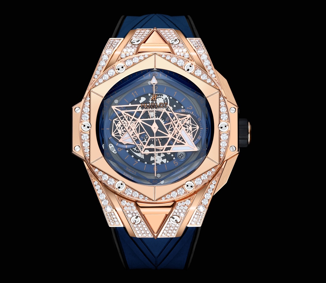 20210117_i1610813440_3787_0.jpg Sang Bleu Factory Hublot 418.OX.5108.RX.1604.MXM20 Calibre 7750 Case diameter: 45mm Replica - 图片 1