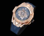 Sang Bleu Factory Hublot 418.OX.5108.RX.1604.MXM20 Calibre 7750 Case diameter: 45mm Replica - 图片 4