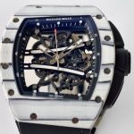 UMI Factory Richard Mille RM 61-01 Carbon fiber openwork Calibre RMUL2 Case diameter: 50.23 x 42.70mm Replica - 图片 8