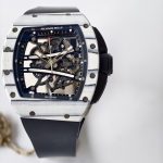 UMI Factory Richard Mille RM 61-01 Carbon fiber openwork Calibre RMUL2 Case diameter: 50.23 x 42.70mm Replica - 图片 5