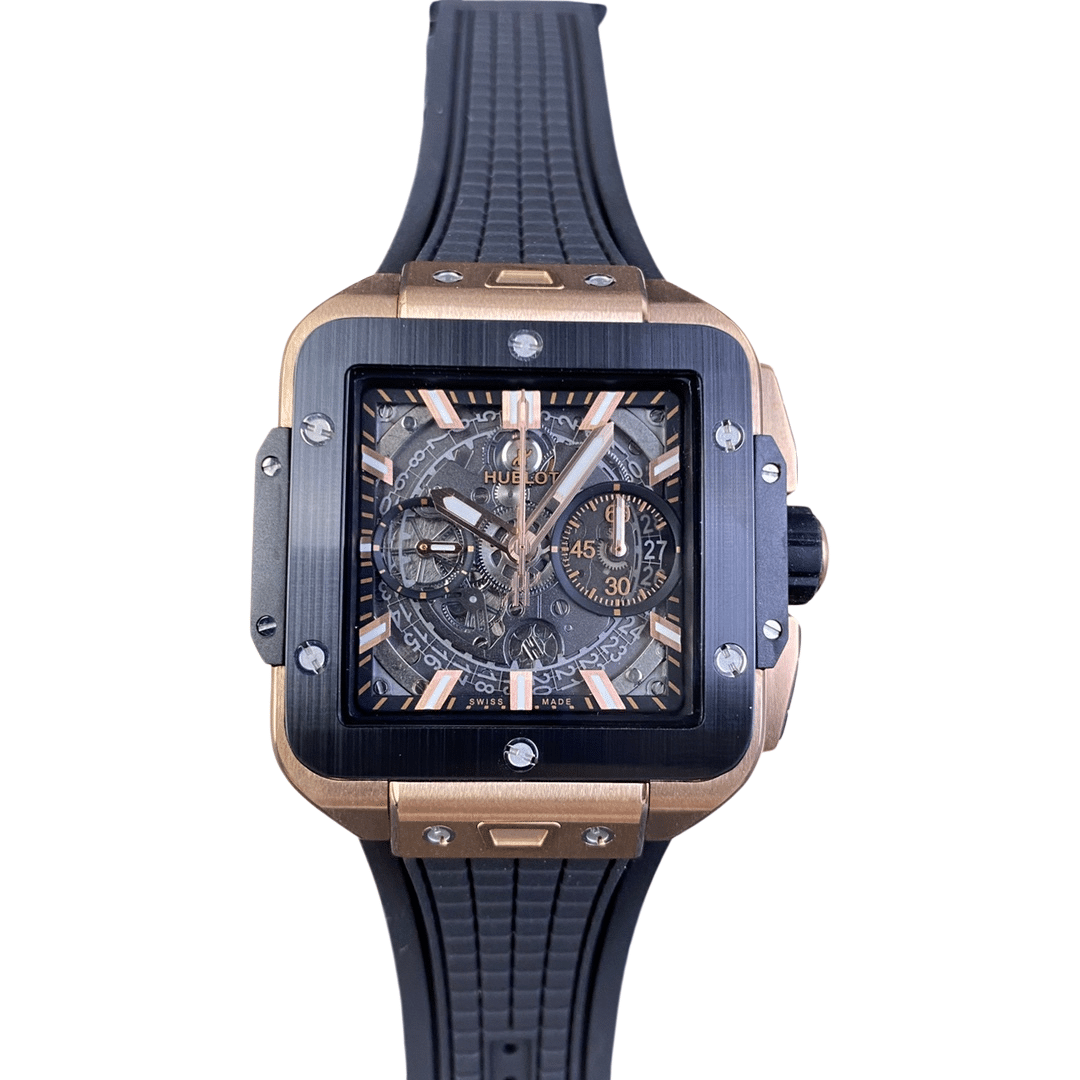 1e8292b3-2cd3-4536-a403-cdee4a935760 Hublot Squuare Bang Unico 821.OX.0180.RX Size:42mm 1:1 Replica - Image 1