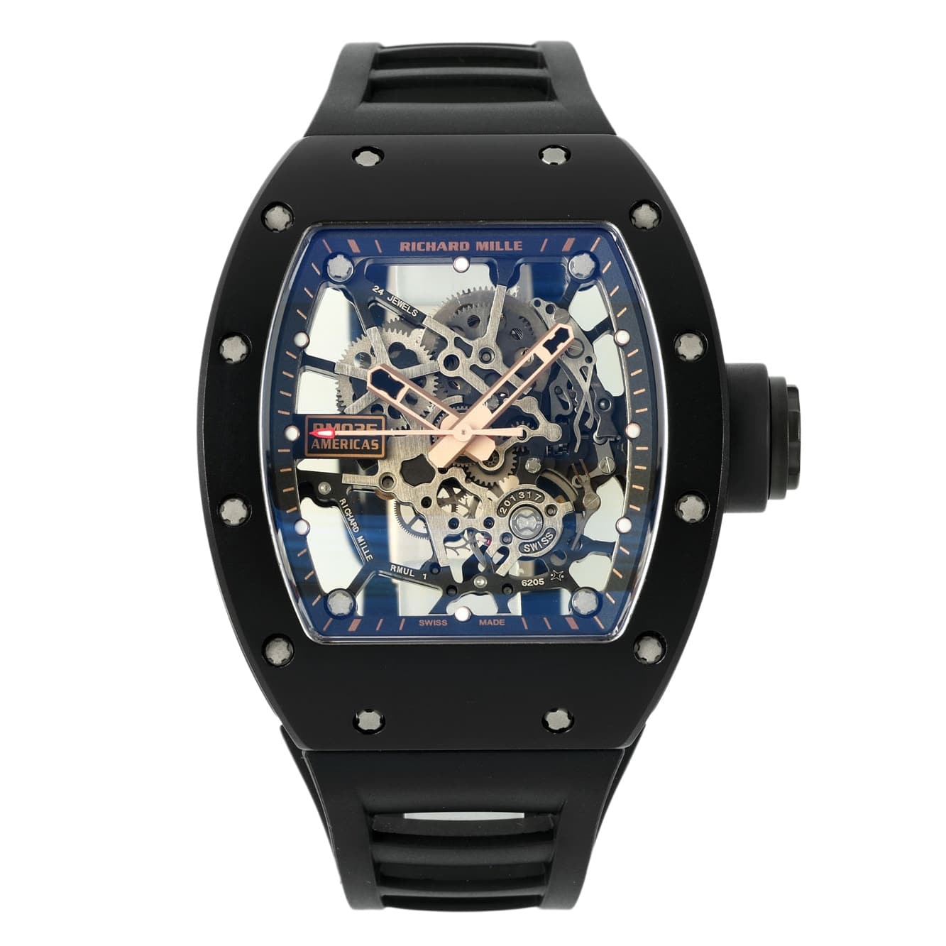 img_452f618f_20250705_a1751705778020_5236.jpg Richard Mille RM 035 GOLD AND CERAMIC Size:48x39.70mm 1:1 Replica - Image 1