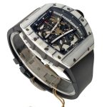 Richard Mille RM 61-01 Carbon fiber openwork Size:50.23 x 42.70mm 1:1 Replica - Image 2