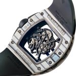 Richard Mille RM 61-01 Carbon fiber openwork Size:50.23 x 42.70mm 1:1 Replica - Image 5