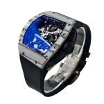 Richard Mille RM 61-01 Carbon fiber openwork Size:50.23 x 42.70mm 1:1 Replica - Image 3